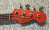 Fender 1960 Jazz Bass Relic Fiesta Red Custom Shop  -  1997