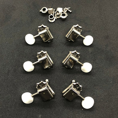Gotoh White Button 3 a-side Tuners