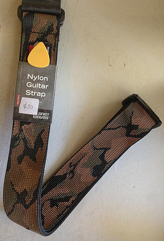 Planet Waves Guitar Strap (Camouflage Design)