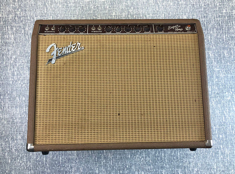 Fender Super Amplifier Brownface   -  1962  -  Guitar Emporium