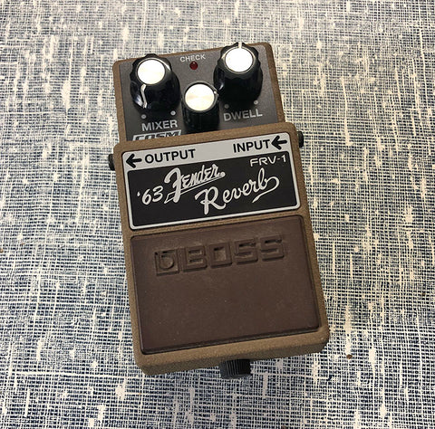 Boss '63 Fender Reverb Pedal FRV-1 by Boss