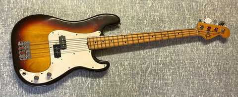 Fender Precision Bass Sienna Sunburst   -  1979  -  Guitar Emporium
