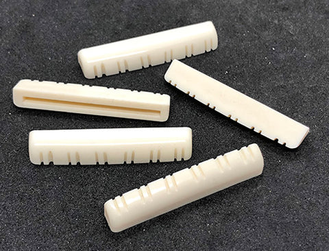 12 String Acoustic Plastic Nut  5 pack