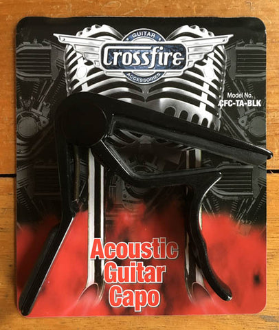 Crossfire Acoustic Guitar Capo - Guitar Emporium