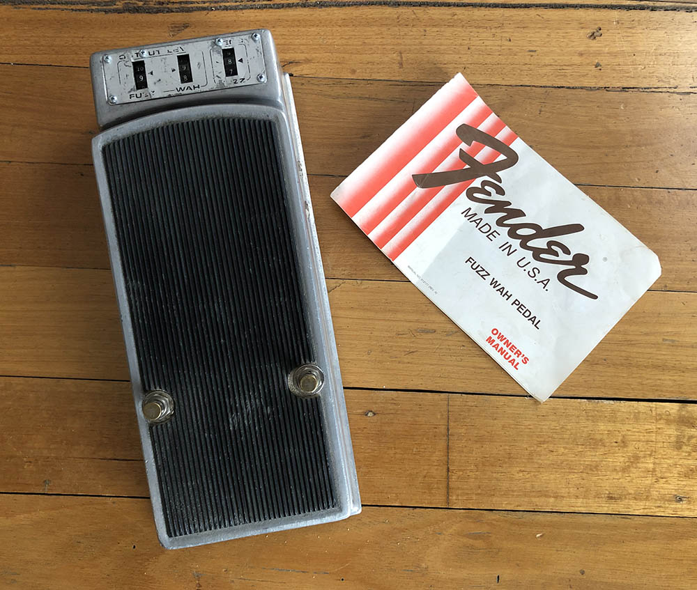 fender fuzz wah pedal Fender Fuzz Wah pedal - c.1970's by Fender