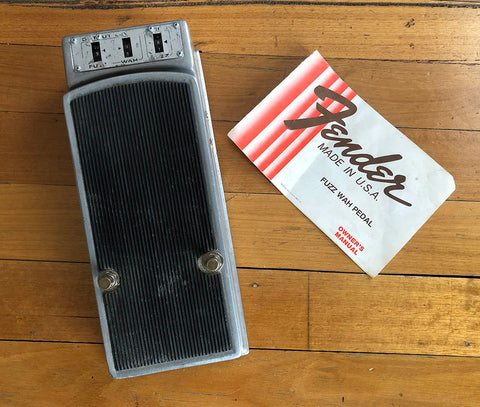 Fender Fuzz Wah pedal  - c.1970’s  -  Guitar Emporium