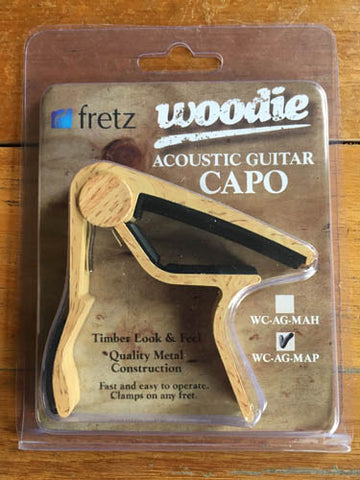 Fretz Woodie Acoustic Guitar Capo - Guitar Emporium