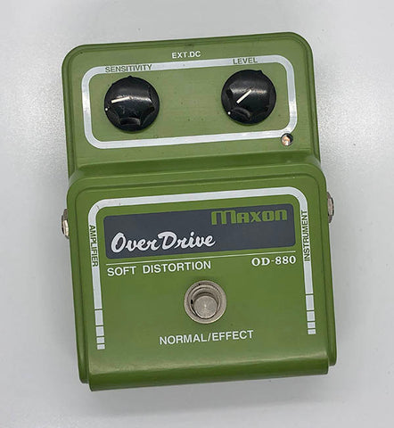 Maxon Overdrive OD-880 Soft Distortion Pedal