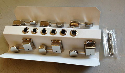 Gotoh 6 in-line tuners nickel